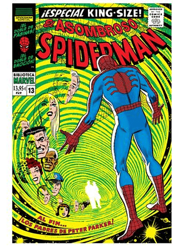 BIBLIOTECA MARVEL 93. EL ASOMBROSO SPIDERMAN 13. 1968 1