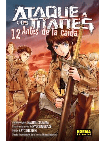 ATAQUE A LOS TITANES.12 ANTES DE LA CAIDA 1