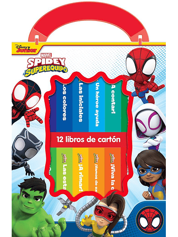 MI PRIMERA LIBRERIA SPIDEY Y SU SUPEREQUIPO 1