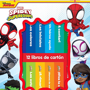 MI PRIMERA LIBRERIA SPIDEY Y SU SUPEREQUIPO
