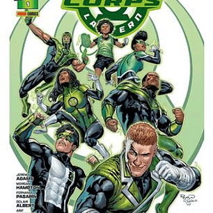 ALL IN GREEN LANTERN CORPS N.1