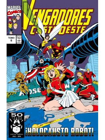 LOS VENGADORES COSTA OESTE 06 (MARVEL LIMITED EDITION) 1