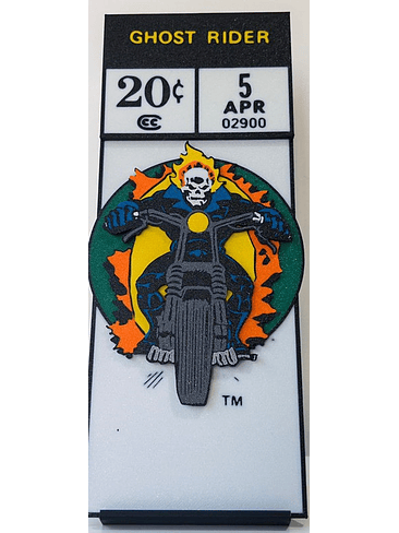 3D CORNER BOX 3D GHOST RIDER 1