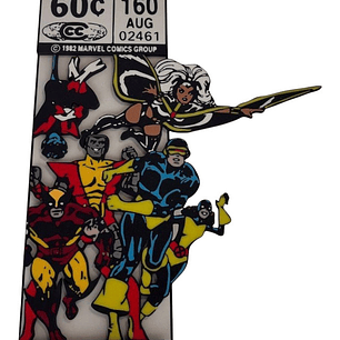 3D CORNER BOX 3D X-MEN PATRULLA -X