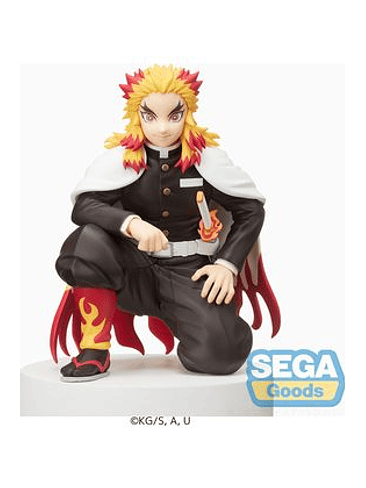KYOJURO RENGOKU HASHIRA MEETING VERSION PERCHING FIGURA 12 CM DEMON SLAYER: KIMETSU NO YAI 1