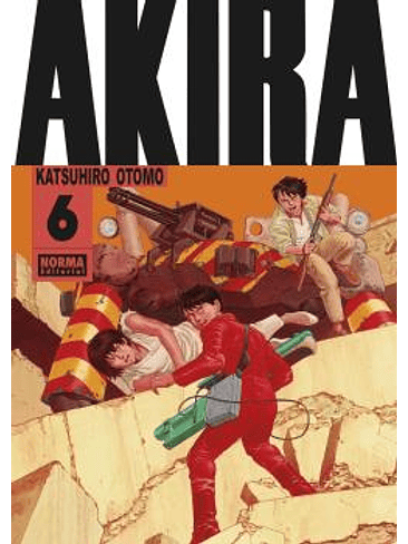 AKIRA B/N 06 + POSTALES 1