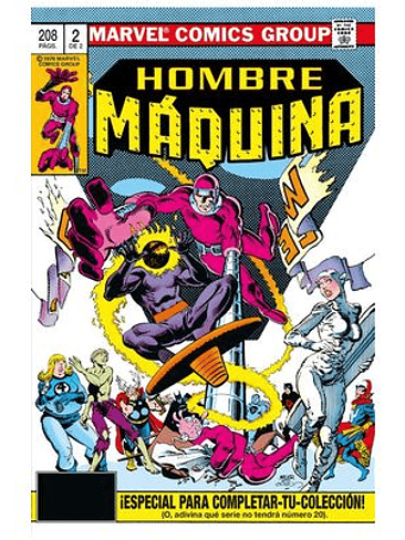 TPB HOMBRE MAQUINA 2 DE 2 (MARVEL LIMITED EDITION) 1