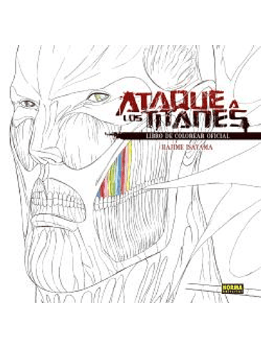 ATAQUE A LOS TITANES. LIBRO DE COLOREAR OFICIAL 02 1