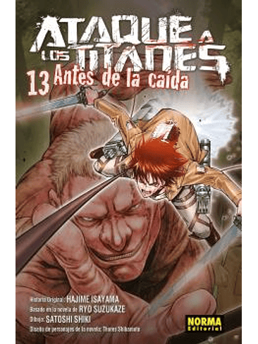 ATAQUE A LOS TITANES.13 ANTES DE LA CAIDA 1