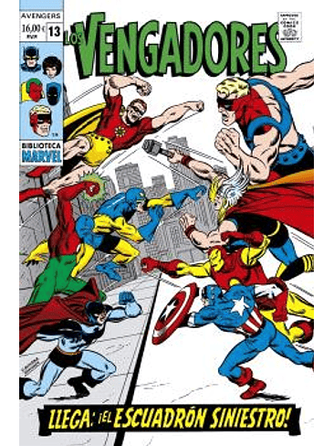 BIBLIOTECA MARVEL 122. LOS VENGADORES 13 1