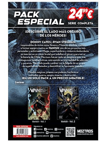 VANISHPACK ESPECIAL 2 TOMOS 1