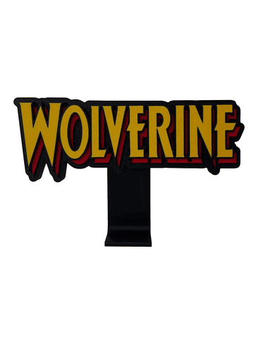 3D LOGO 3D WOLVERINE 1