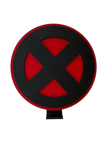 3D LOGO 3D X-MEN REDONDO 1