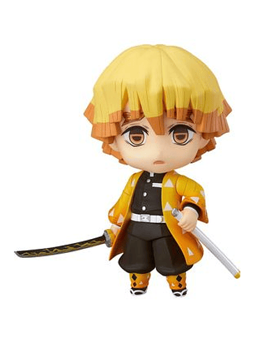 ZENITSU AGATSUMA FIGURA 10 CM DEMON SLAYER: KIMETSU NO YAIBA NENDOROID RE-RUN 1