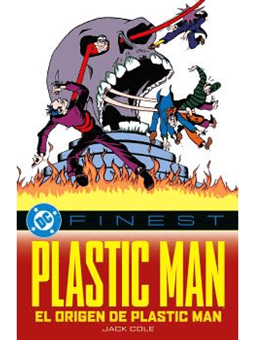 DC FINEST. PLASTIC MAN DE JACK COLE 1