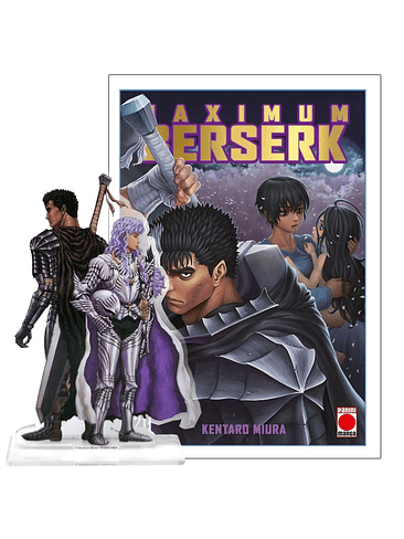 BERSERK MAXIMUM 21 (LOGO DORADO + FIGURA) 1