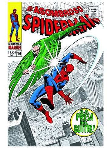 BIBLIOTECA MARVEL 102. EL ASOMBROSO SPIDERMAN 14. 1