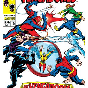 BIBLIOTECA MARVEL 94. LOS VENGADORES 10. 1968