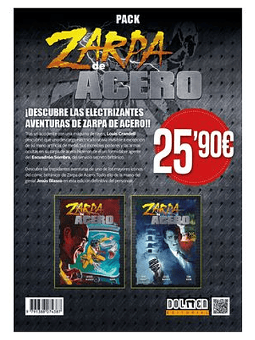 ZARPA DE ACERO PACK 1