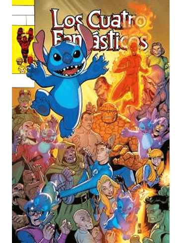 LOS 4 FANTASTICOS 04 ( PORTADA ALTERNATIVA STITCH) 1
