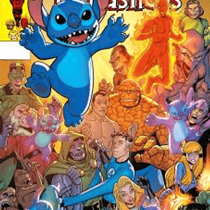 LOS 4 FANTASTICOS 04 ( PORTADA ALTERNATIVA STITCH)