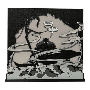 DIORAMA VIÑETA CÓMIC 3D BATMAN