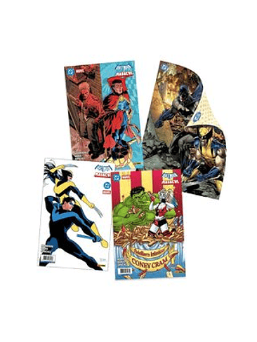 BATMAN/MASACRE PACK A+B+C + POSTER FRANK QUITELY/JIM LEE 1