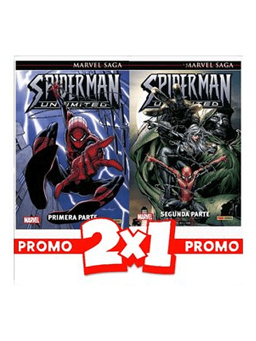MARVEL SAGA SPIDERMAN UNLIMITED 2X1 Nº1 Y Nº2 1