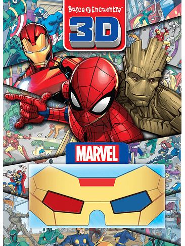BUSCA Y ENCUENTRA 3D MARVEL 1