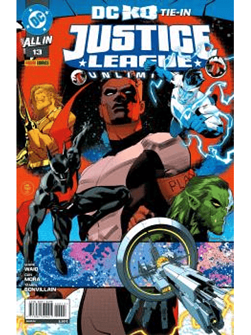 ALL IN JUSTICE LEAGUE UNLIMITED 13 ( DC K.O. TIE-IN ) 1