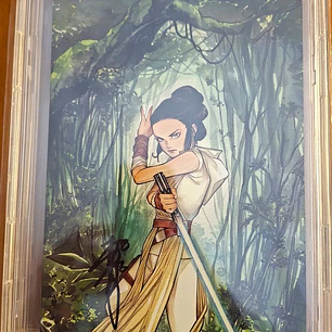 Star Wars Adventures #32 firmado por Peach Momoko