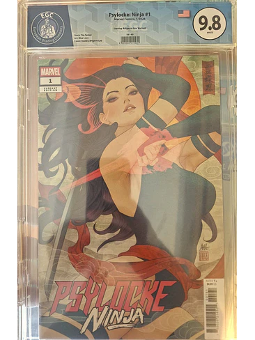 Psylocke: Ninja #1 Foil VAriant Cvover 1