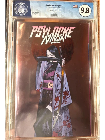 Psylocke: Ninja #1 Foil VAriant Cvover 2