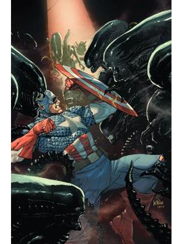ALIEN VS. CAPITAN AMERICA 1