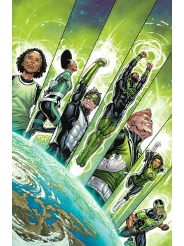 ALL IN GREEN LANTERN CORPS N.04 1