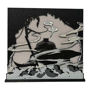 DIORAMA VIÑETA CÓMIC 3D BATMAN