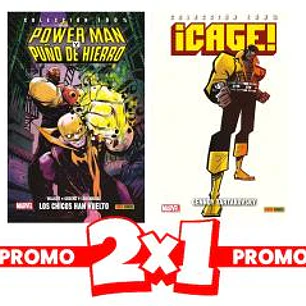 PACK CAGE 2X1 ¡CAGE! DE GENNDY TARTAKOVSKY Y POWER MAN Y PUÑO DE HIERRO 01. LOS CHICOS HAN VUELTO A