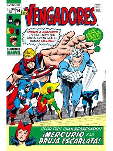 BIBLIOTECA MARVEL 138. LOS VENGADORES 14 1