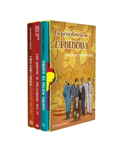 Pack Gibson Palomo (Dalí, 2 Lorcas) 1