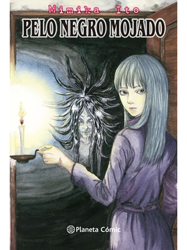 Pelo negro mojado 1