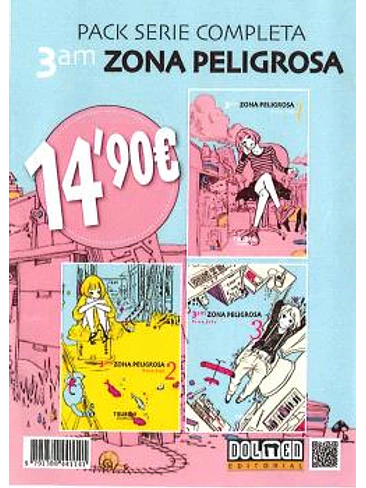 PACK SERIE COMPLETA. 3AM ZONA PELIGROSA 1