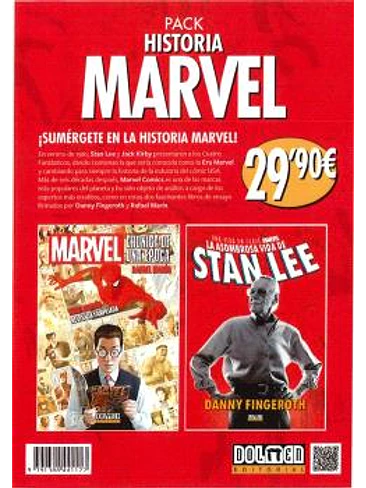PACK HISTORIA MARVEL 1