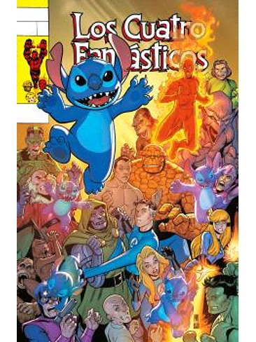 LOS 4 FANTASTICOS 04 ( PORTADA ALTERNATIVA STITCH) 1