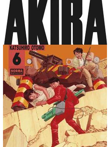 AKIRA B/N 06 + POSTALES 1