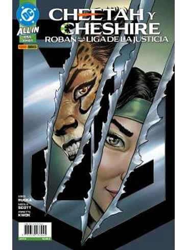 CHEETAH Y CHESHIRE ROBAN A LA LIGA DE LA JUSTICIA 1