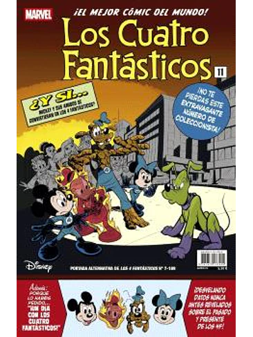LOS 4 FANTASTICOS 07 ( PORTADA DISNEY FANTASTIC FOUR 11 ) 1