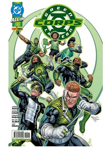 ALL IN GREEN LANTERN CORPS N.1 1