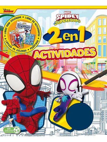 SPIDEY Y SU SUPEREQUIPO ACTIVIDADES 2 EN 1 1