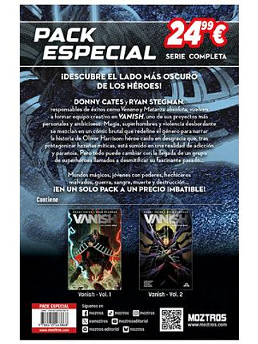 VANISHPACK ESPECIAL 2 TOMOS 1