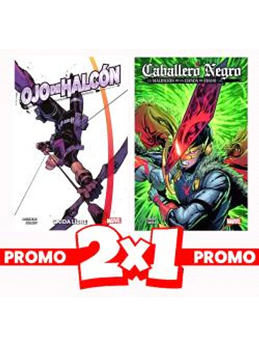 PACK 2X1 OJO DE HALCON: CAIDA LIBRE Y CABALLERO NEGRO. LA MALDICION DE LA ESPADA DE EBANO 1